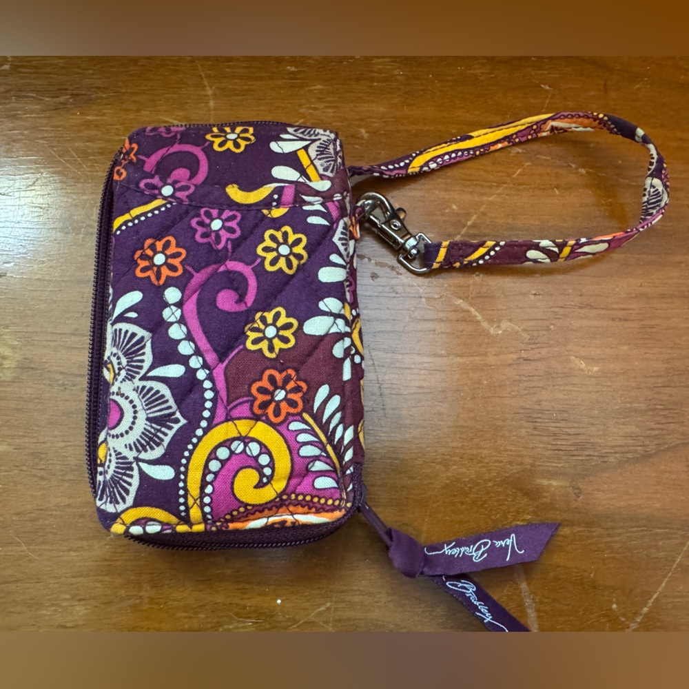 Vera Bradley Safari Sunset Wristlet Wallet